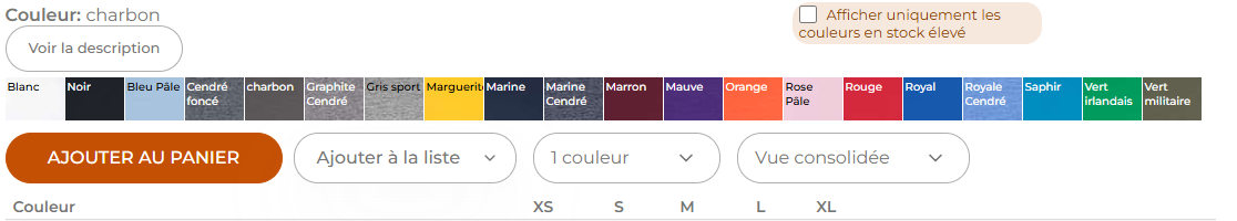 T-shirt à manche courte pour enfant