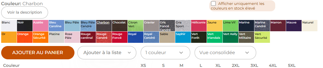 T-shirt à manches courtes
