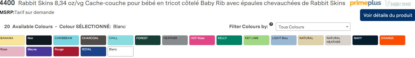 Cache-couche pour bébé en tricot