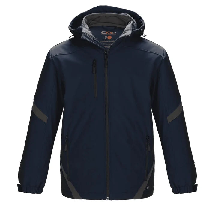 Manteau CX2 Typhoon - Blouson Softshell Isolé avec Capuchon Amovible pour Homme L03200