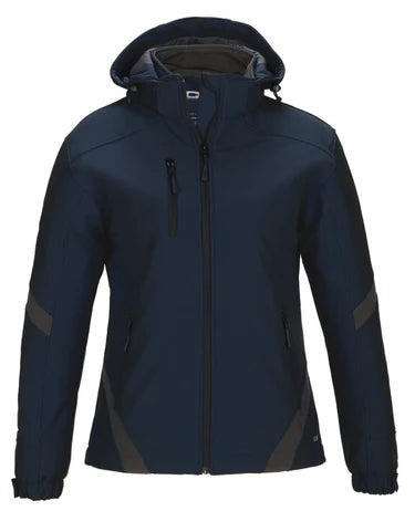 Typhoon CX2 - Veste softshell isolée pour femme avec capuche amovible L03201