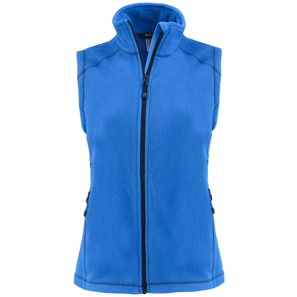 Gilet zippé intégral en polaire recyclée Clique Powder pour femme LQO00074