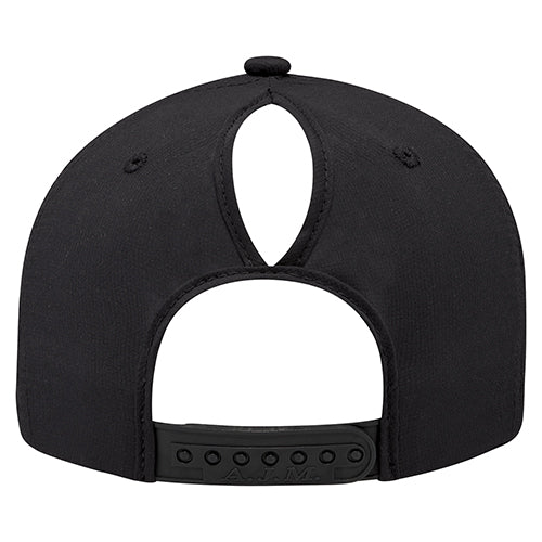 Casquette AJM femmes avec ouverture pour queue-de-cheval OE970L