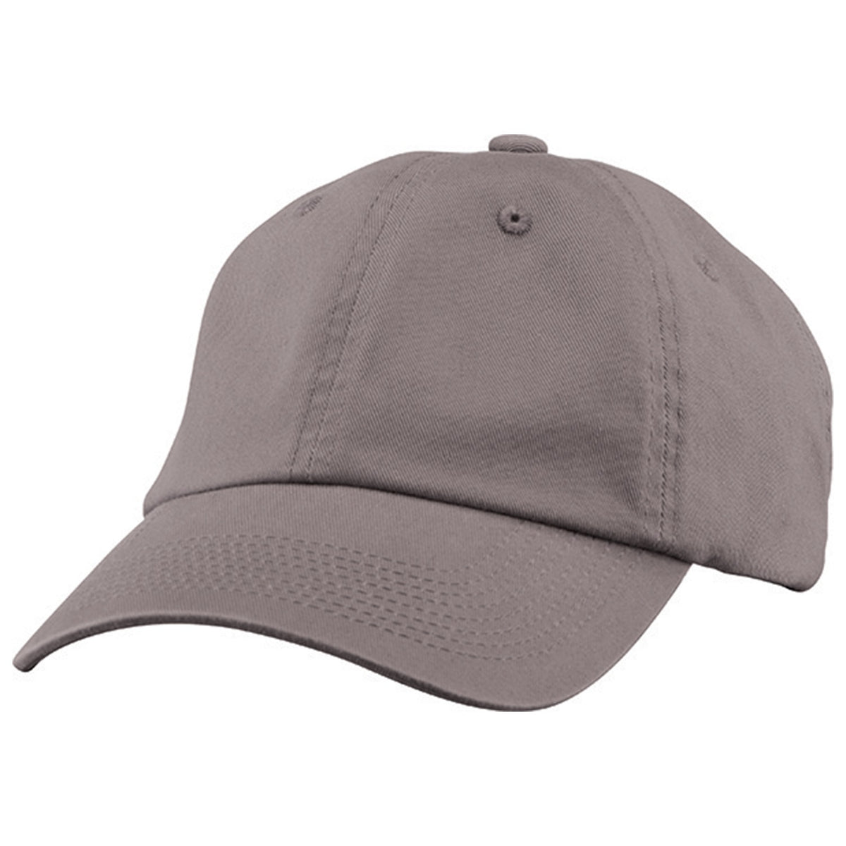 Casquette pleine sergé chino de luxe lavé aux enzymes 6D470M