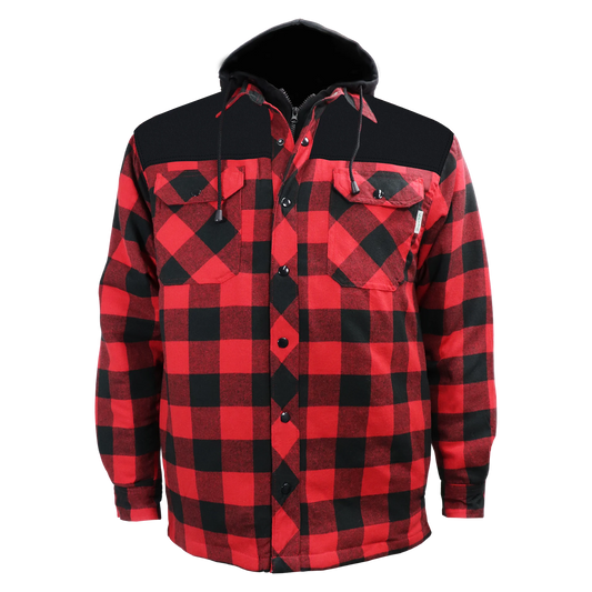 Chemise de flanelle doublée avec capuchon - 630-T DCF