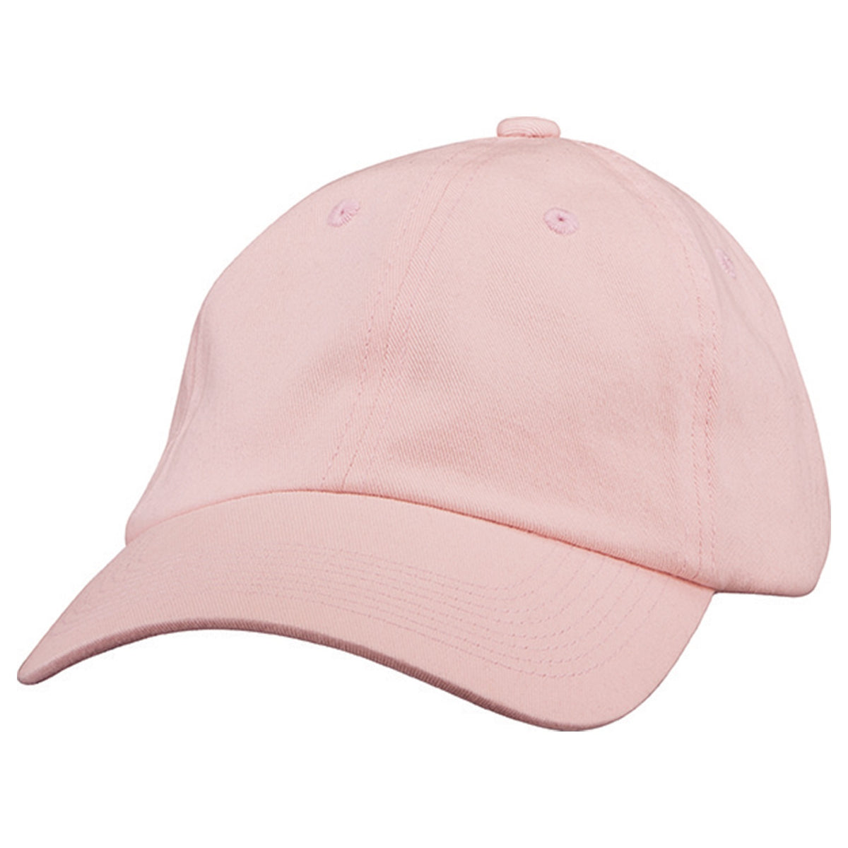 Casquette pleine sergé chino de luxe lavé aux enzymes 6D470M