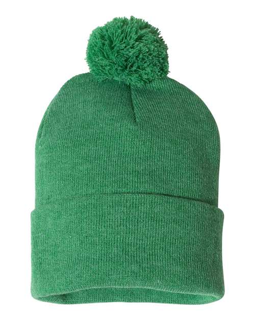 Tuque à pompon et revers 12" SP15