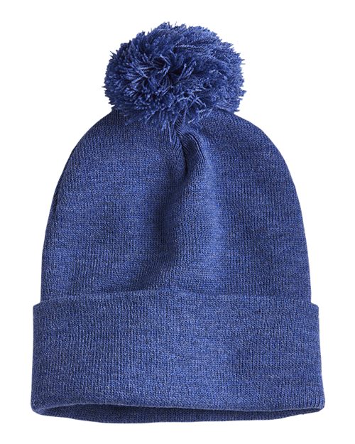 Tuque à pompon et revers 12" SP15