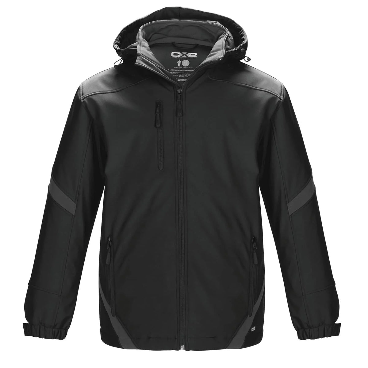 Manteau CX2 Typhoon - Blouson Softshell Isolé avec Capuchon Amovible pour Homme L03200
