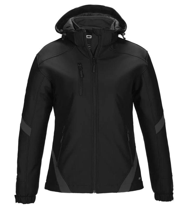 Typhoon CX2 - Veste softshell isolée pour femme avec capuche amovible L03201