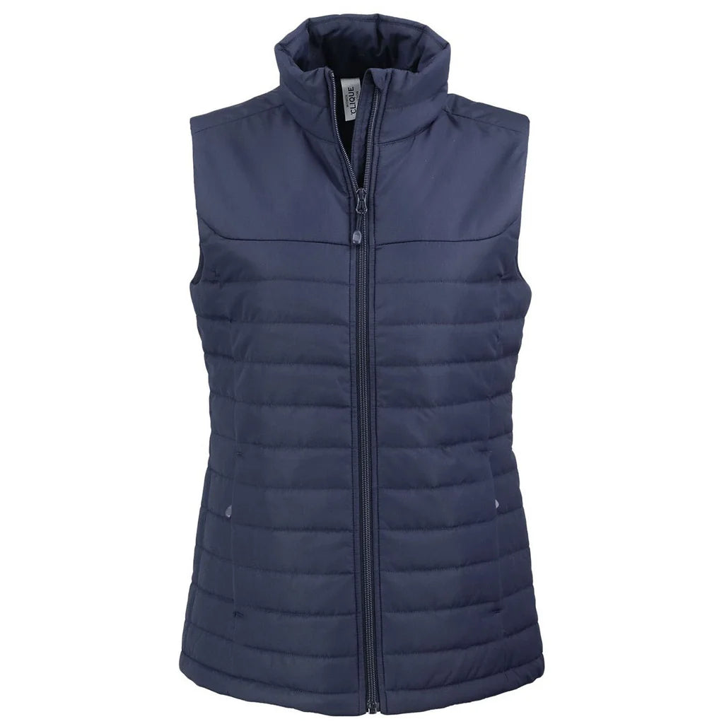 Doudoune isolante recyclée Clique Elevation pour femme, fermeture éclair intégrale LQO00064