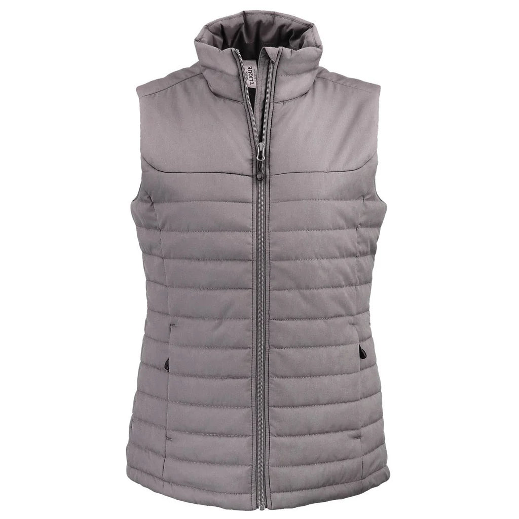 Doudoune isolante recyclée Clique Elevation pour femme, fermeture éclair intégrale LQO00064