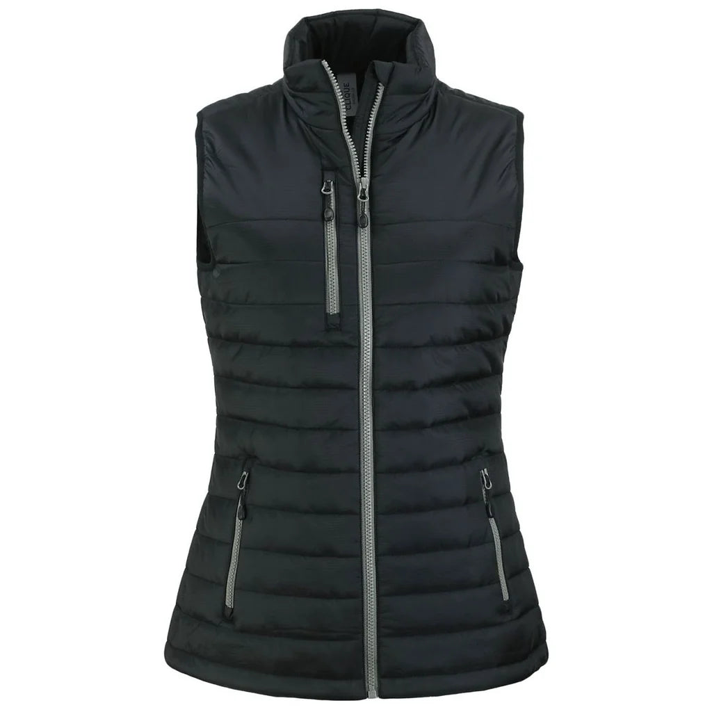 Gilet sans manches zippé Clique Valhalla pour femme, isolé et recyclé  LQO00066