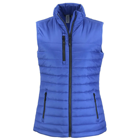 Gilet sans manches zippé Clique Valhalla pour femme, isolé et recyclé  LQO00066
