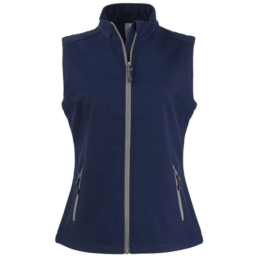 Gilet zippé intégral Clique Tempo en softshell stretch recyclé pour femme  LQO00069