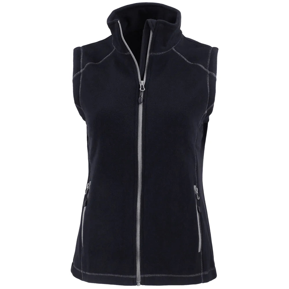 Gilet zippé intégral en polaire recyclée Clique Powder pour femme LQO00074