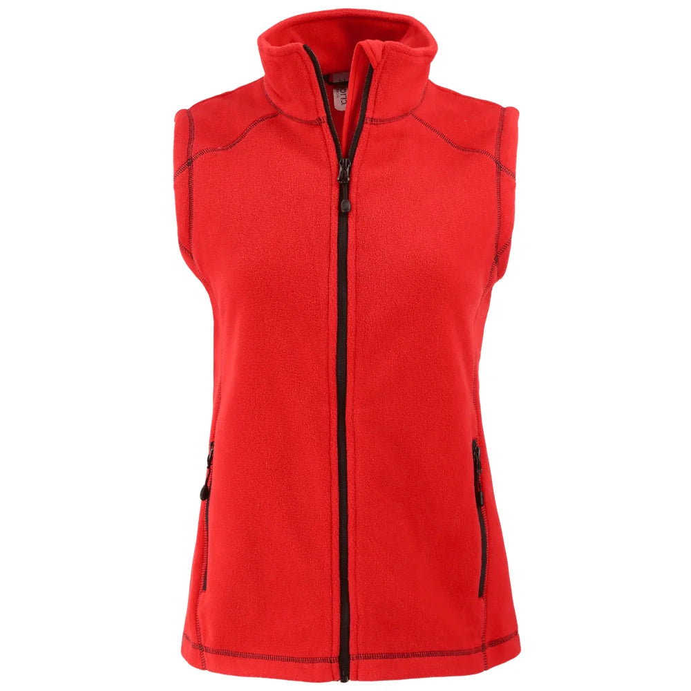 Gilet zippé intégral en polaire recyclée Clique Powder pour femme LQO00074