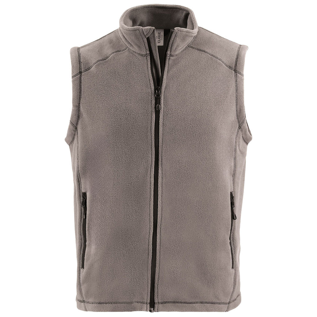 Gilet zippé intégral en polaire recyclée Clique Powder pour homme MQO00089