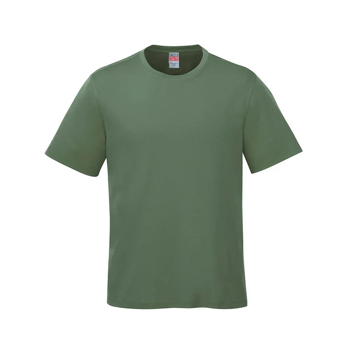 T-shirt 24/7 Parkour col rond en coton peigné filé à l'anneau pour jeunes 5610Y
