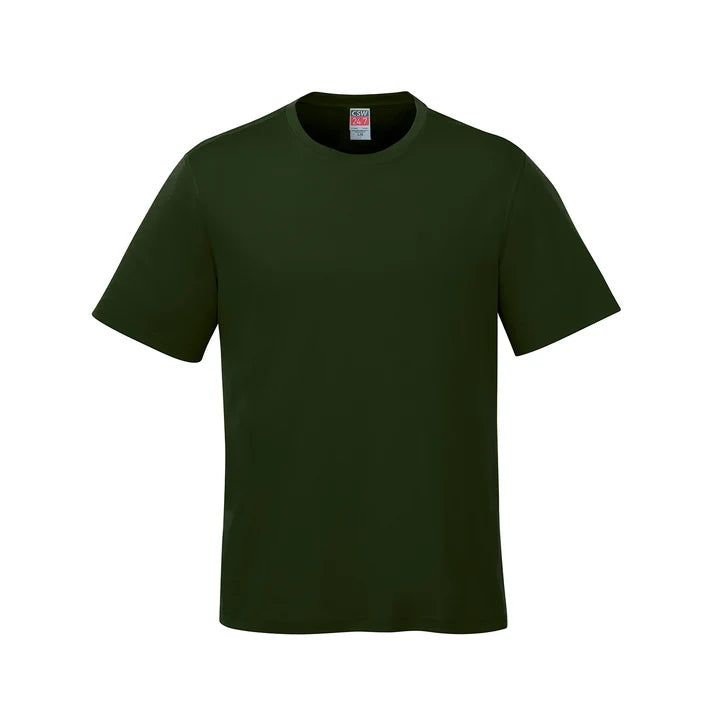 T-shirt 24/7 Parkour col rond en coton peigné filé à l'anneau pour jeunes 5610Y