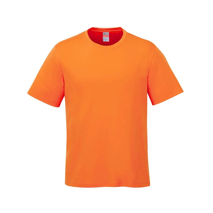 T-shirt 24/7 Parkour col rond en coton peigné filé à l'anneau pour jeunes 5610Y