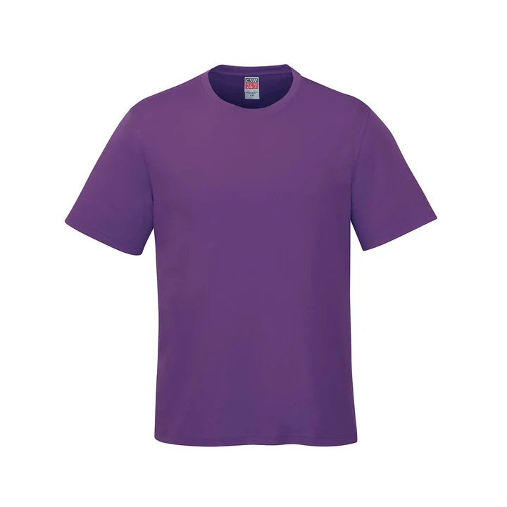 T-shirt 24/7 Parkour col rond en coton peigné filé à l'anneau pour jeunes 5610Y