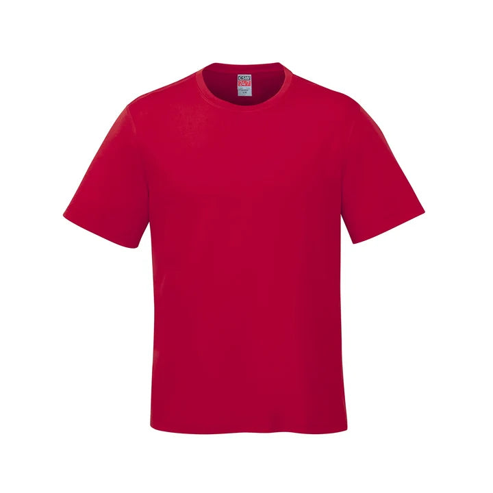 T-shirt 24/7 Parkour col rond en coton peigné filé à l'anneau pour jeunes 5610Y