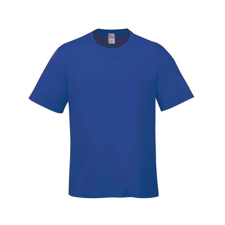 T-shirt 24/7 Parkour col rond en coton peigné filé à l'anneau pour jeunes 5610Y