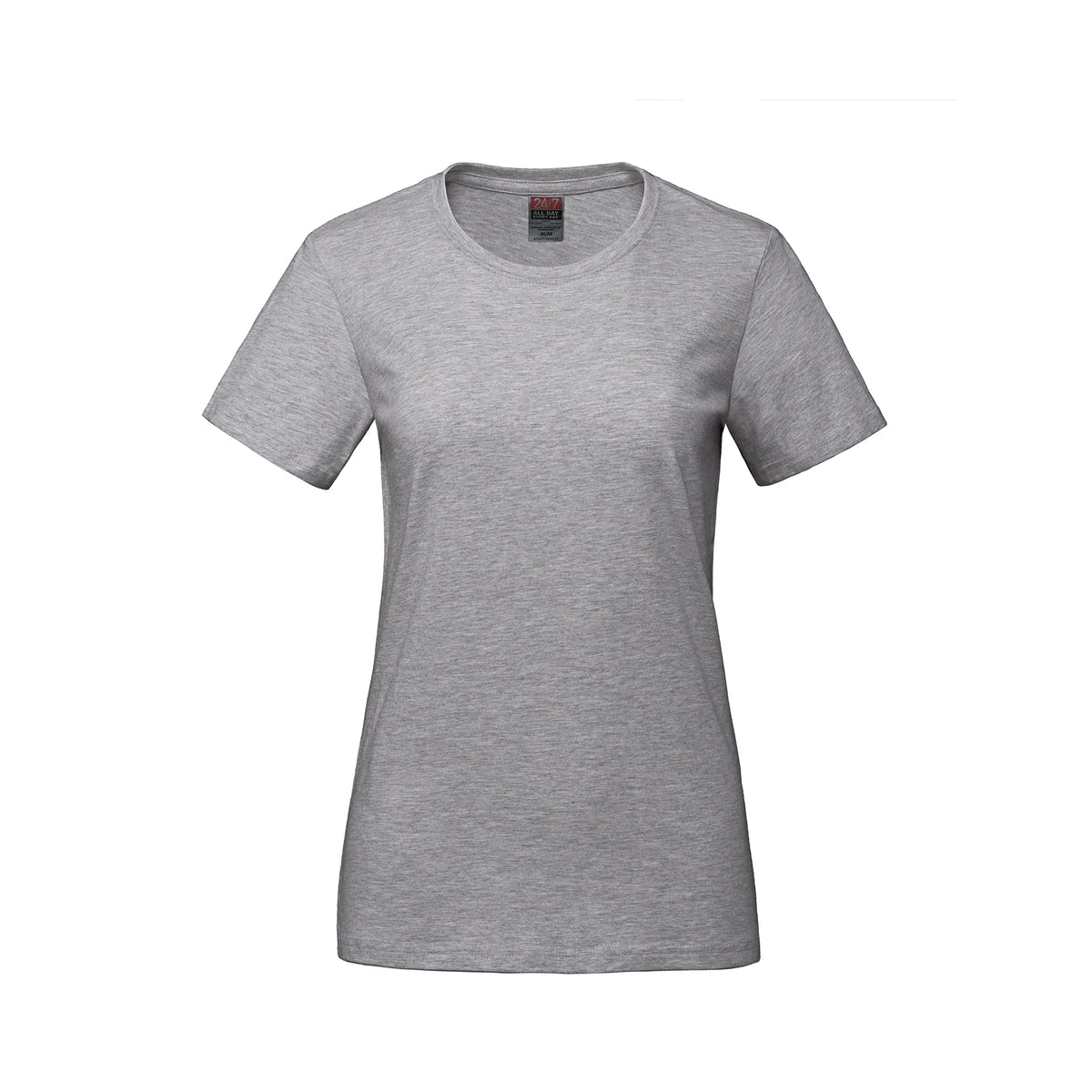 T-shirt 24/7 Parkour à col rond femme en coton peigné filé à l'anneau S05611