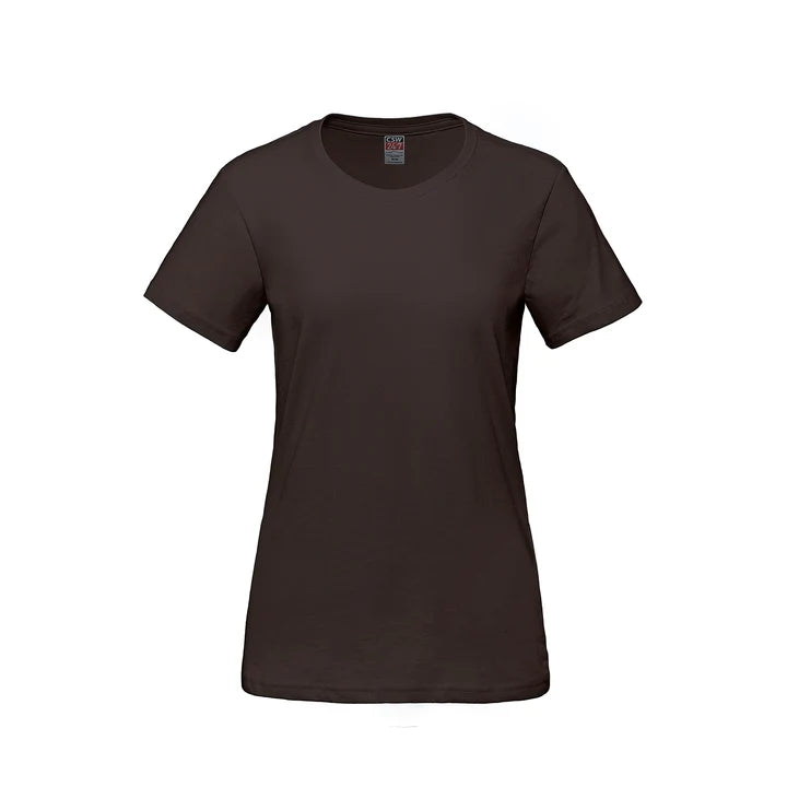 T-shirt 24/7 Parkour à col rond femme en coton peigné filé à l'anneau S05611