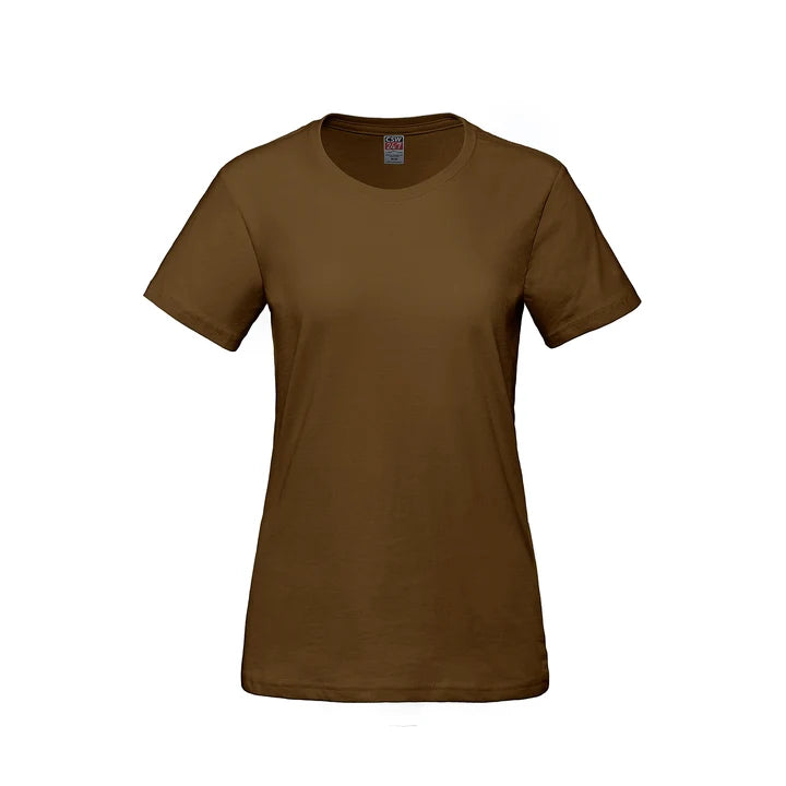 T-shirt 24/7 Parkour à col rond femme en coton peigné filé à l'anneau S05611