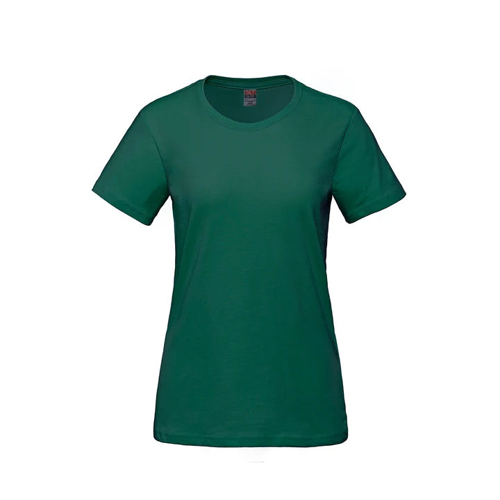T-shirt 24/7 Parkour à col rond femme en coton peigné filé à l'anneau S05611
