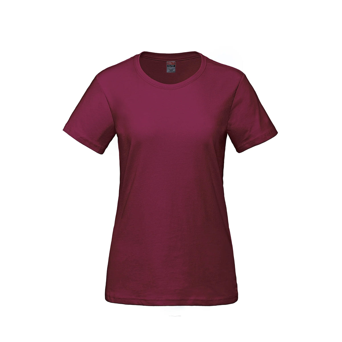 T-shirt 24/7 Parkour à col rond femme en coton peigné filé à l'anneau S05611
