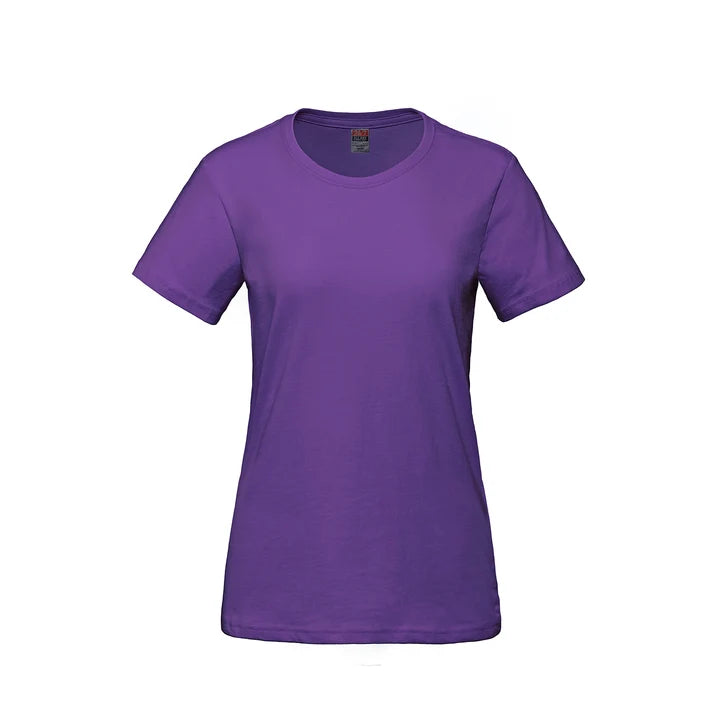 T-shirt 24/7 Parkour à col rond femme en coton peigné filé à l'anneau S05611