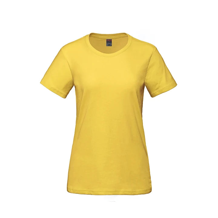 T-shirt 24/7 Parkour à col rond femme en coton peigné filé à l'anneau S05611