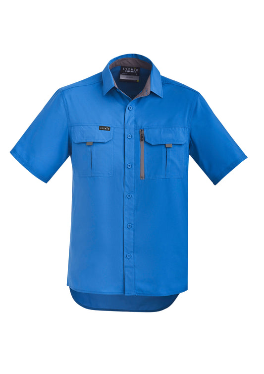 Chemise SYZMIK à manches courtes d'extérieur pour hommes