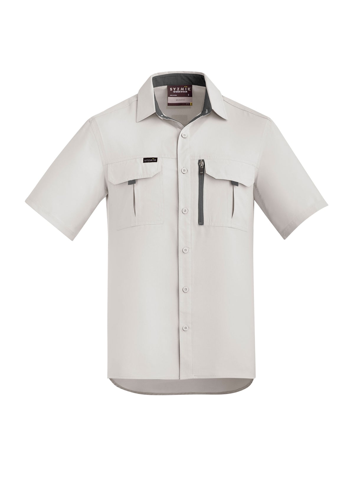 Chemise SYZMIK à manches courtes d'extérieur pour hommes
