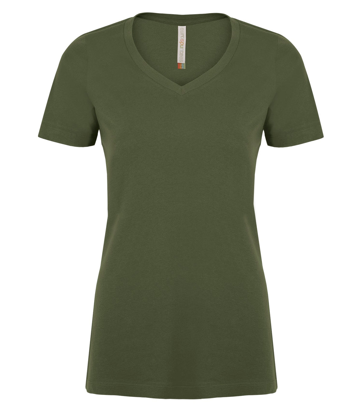 T-shirt ATC 8001L col en V Femmes
