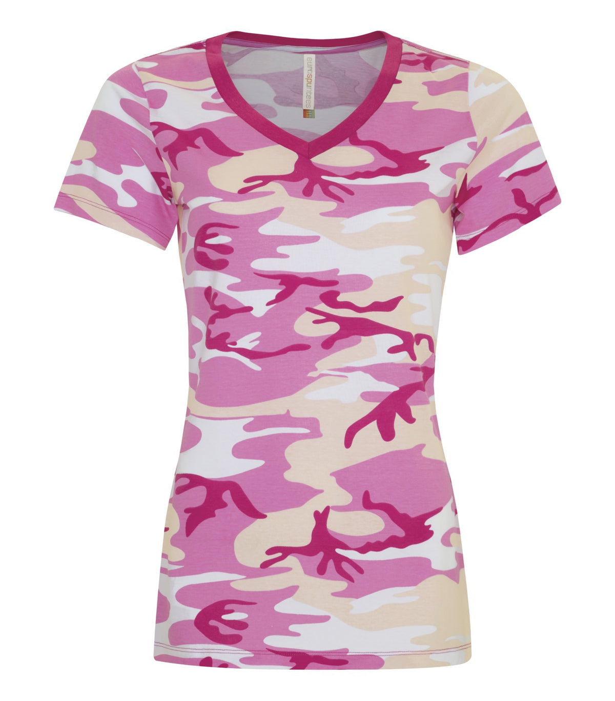 T-shirt ATC 8001L col en V Femmes