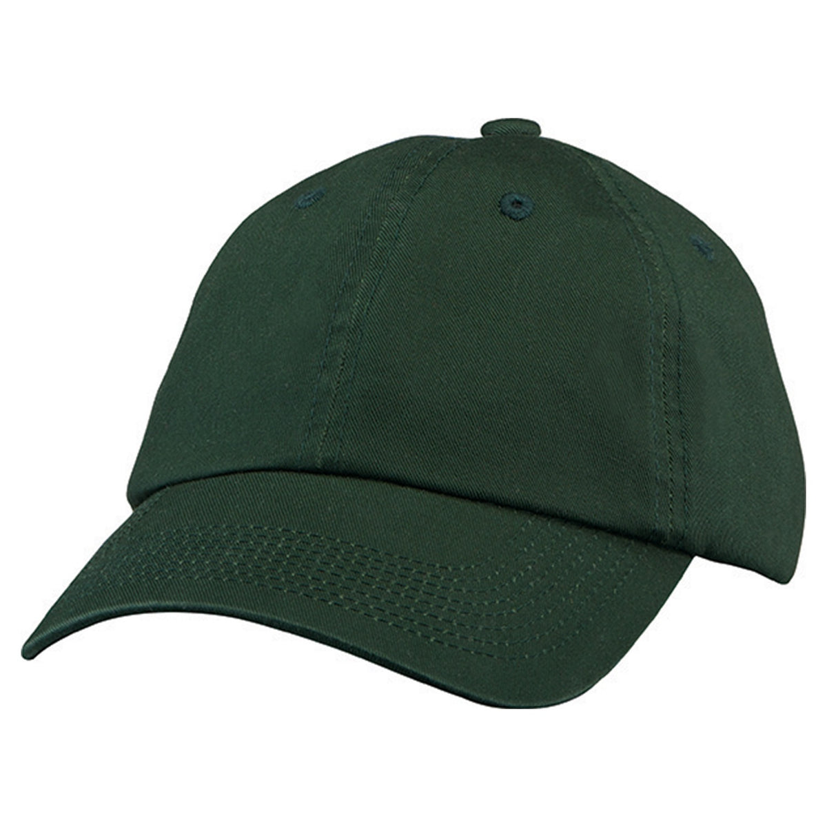 Casquette pleine sergé chino de luxe lavé aux enzymes 6D470M