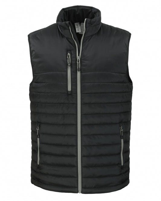 Gilet matelassé zippé Clique Valhalla pour homme MQO00082