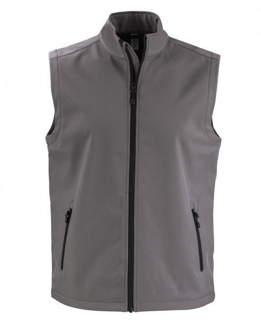 Gilet softshell zippé intégral Clique Tempo Stretch pour homme MQO00085