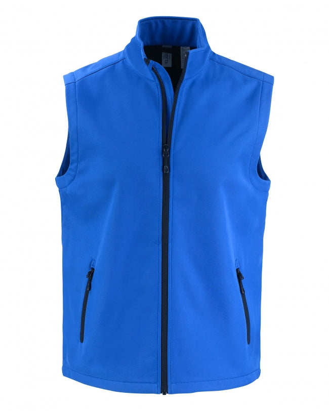 Gilet softshell zippé intégral Clique Tempo Stretch pour homme MQO00085